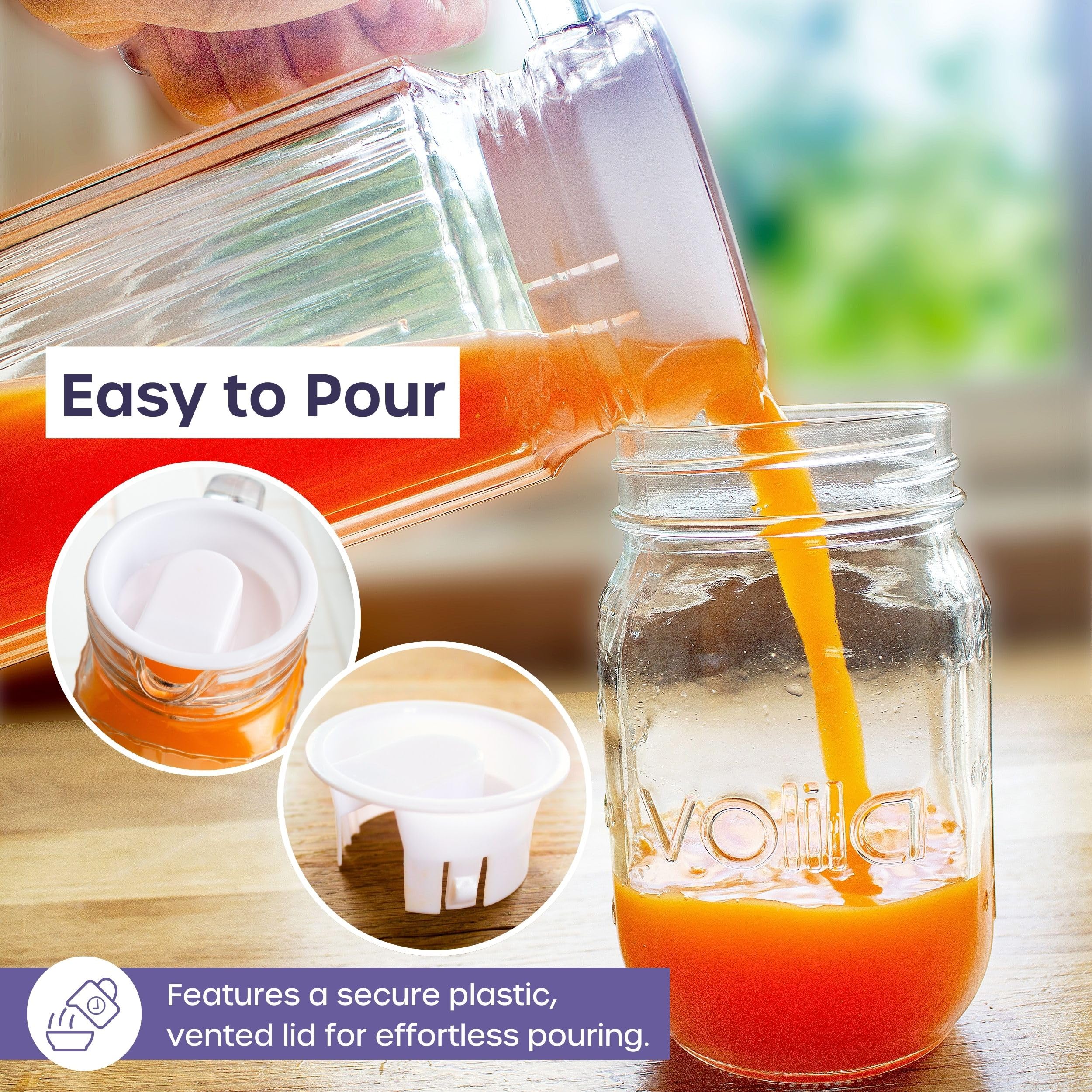 volila pitcher served on table with lemonade showing entertaining versatility