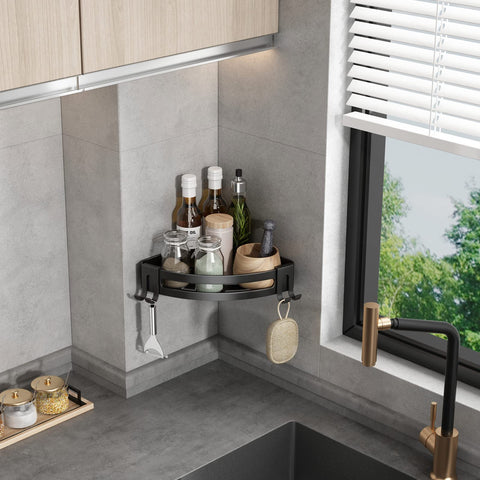 VOLPONE installed in shower showing clutter-free bathing benefit