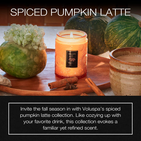 Voluspa floral jar detail highlighting pattern and gift-ready presentation benefit