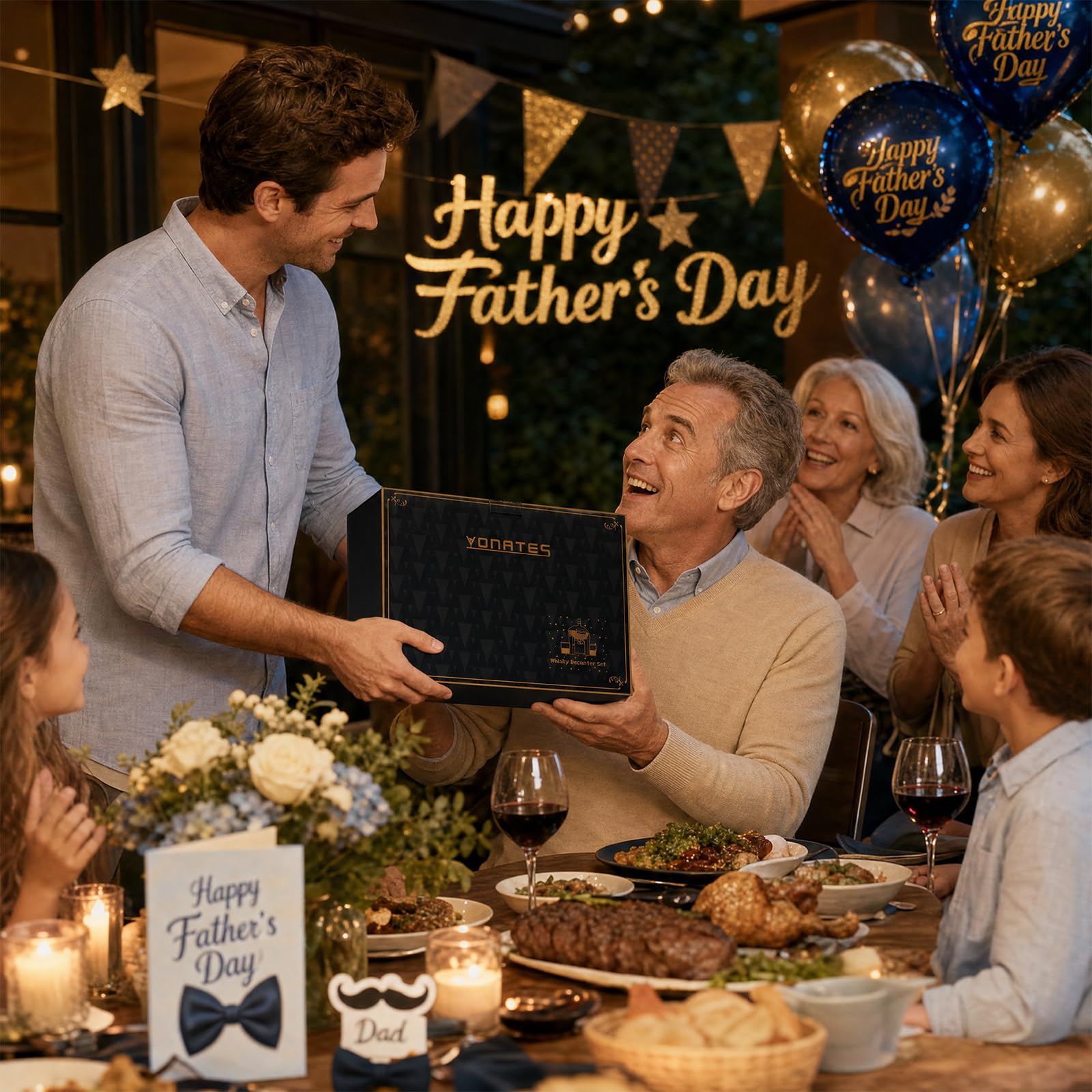 VONATES boxed gift presentation showcasing ready-to-give Father’s Day appeal