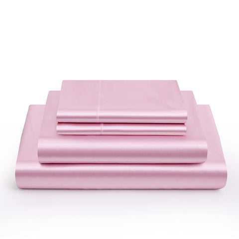 Vonty fitted sheet deep pocket detail demonstrating secure fit on thick mattresses