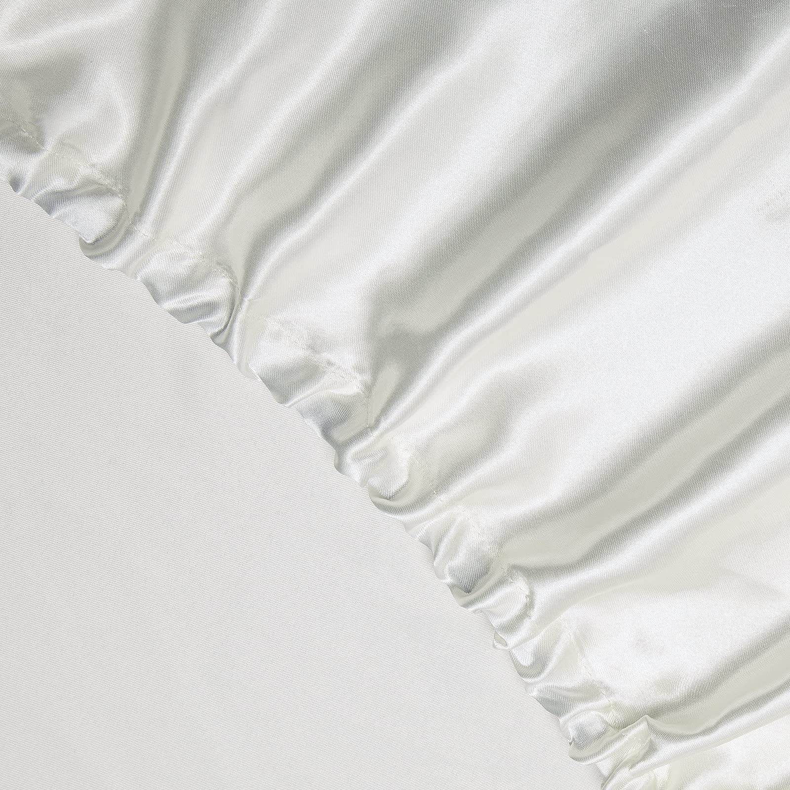 Vonty fitted sheet on queen mattress showing proper size fit