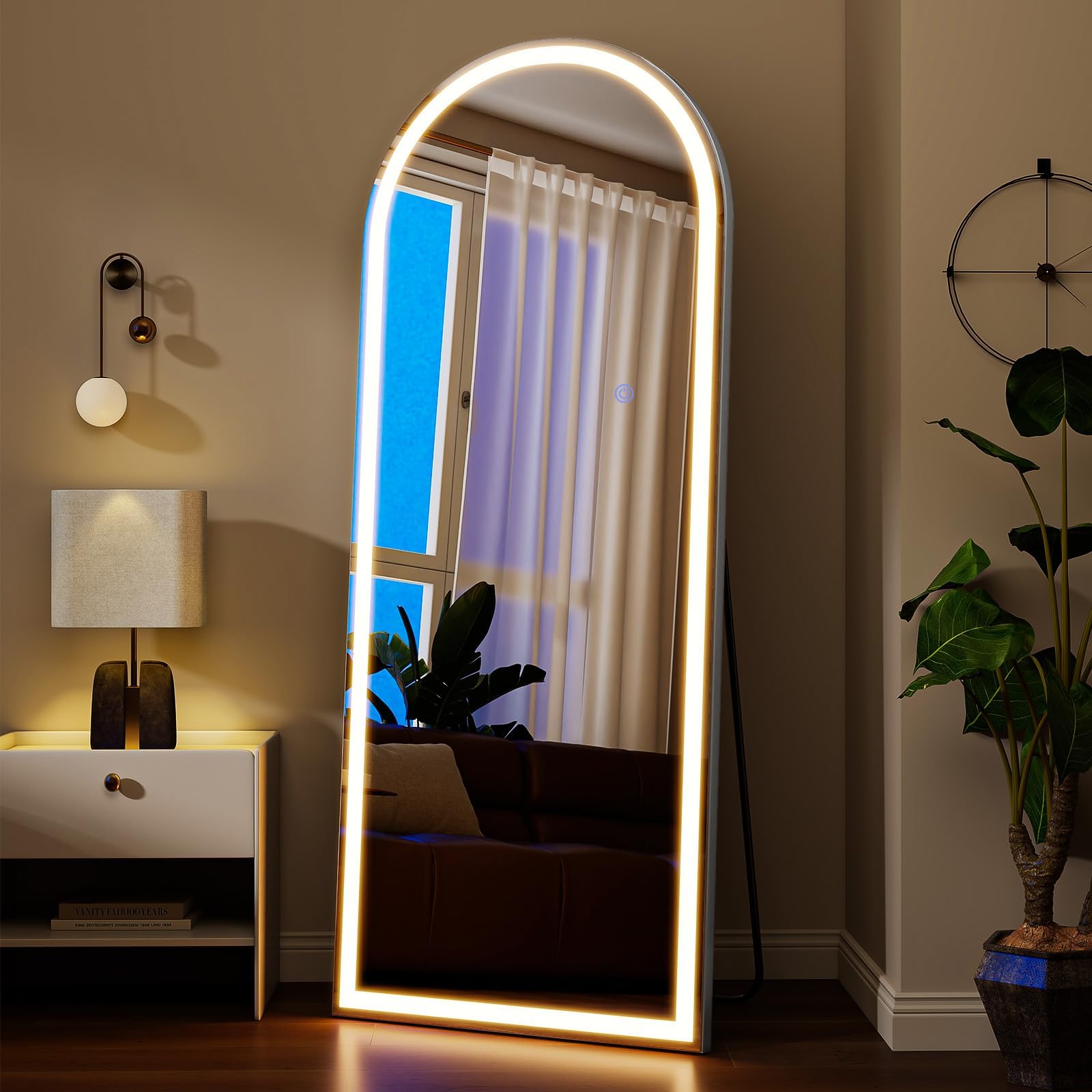 VooBang LED close-up showing light beads and smooth illumination benefit