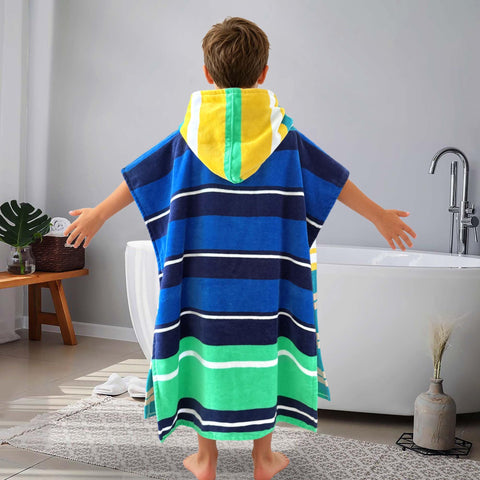 VOOVA & MOVAS folded poncho towel packed for travel, lightweight convenience