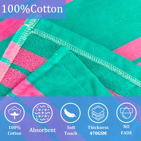 VOOVA & MOVAS hood close-up showing striped design and warmth retention benefit