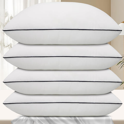 Vorouhals front packaging showing four queen pillows and convenience