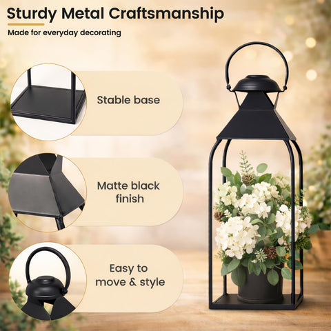 Vorplick medium lantern handle detail for easy carrying and repositioning benefit