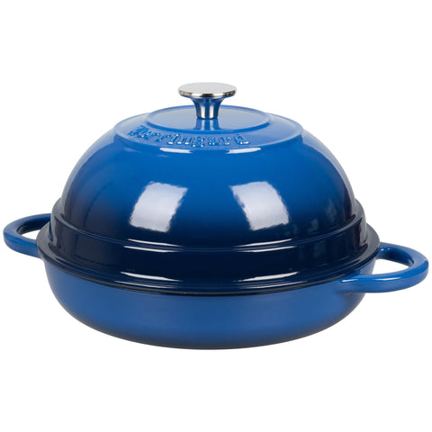 VORRINGARD Dutch oven on induction cooktop showing compatibility and efficient heat