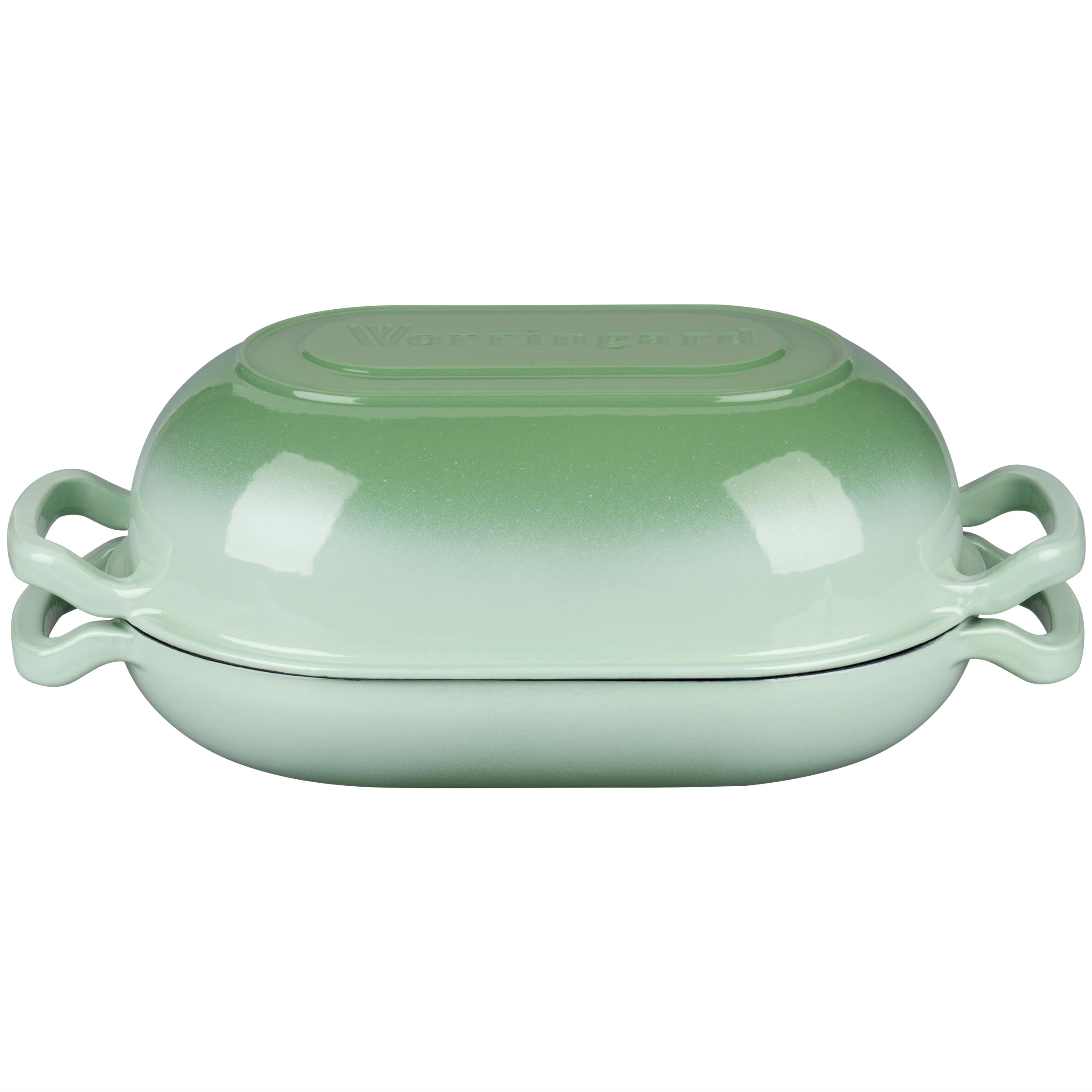 VORRINGARD meatloaf presented in pan illustrating multiuse cooking and serving convenience