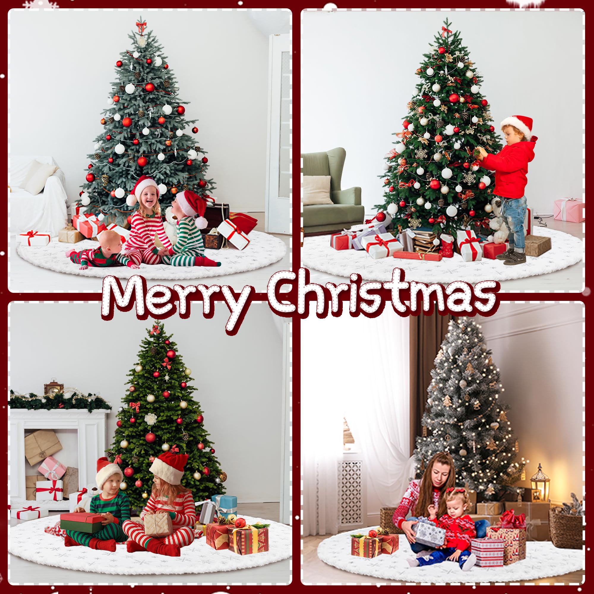 Voyoly lifestyle living room holiday scene enhancing overall festive decor