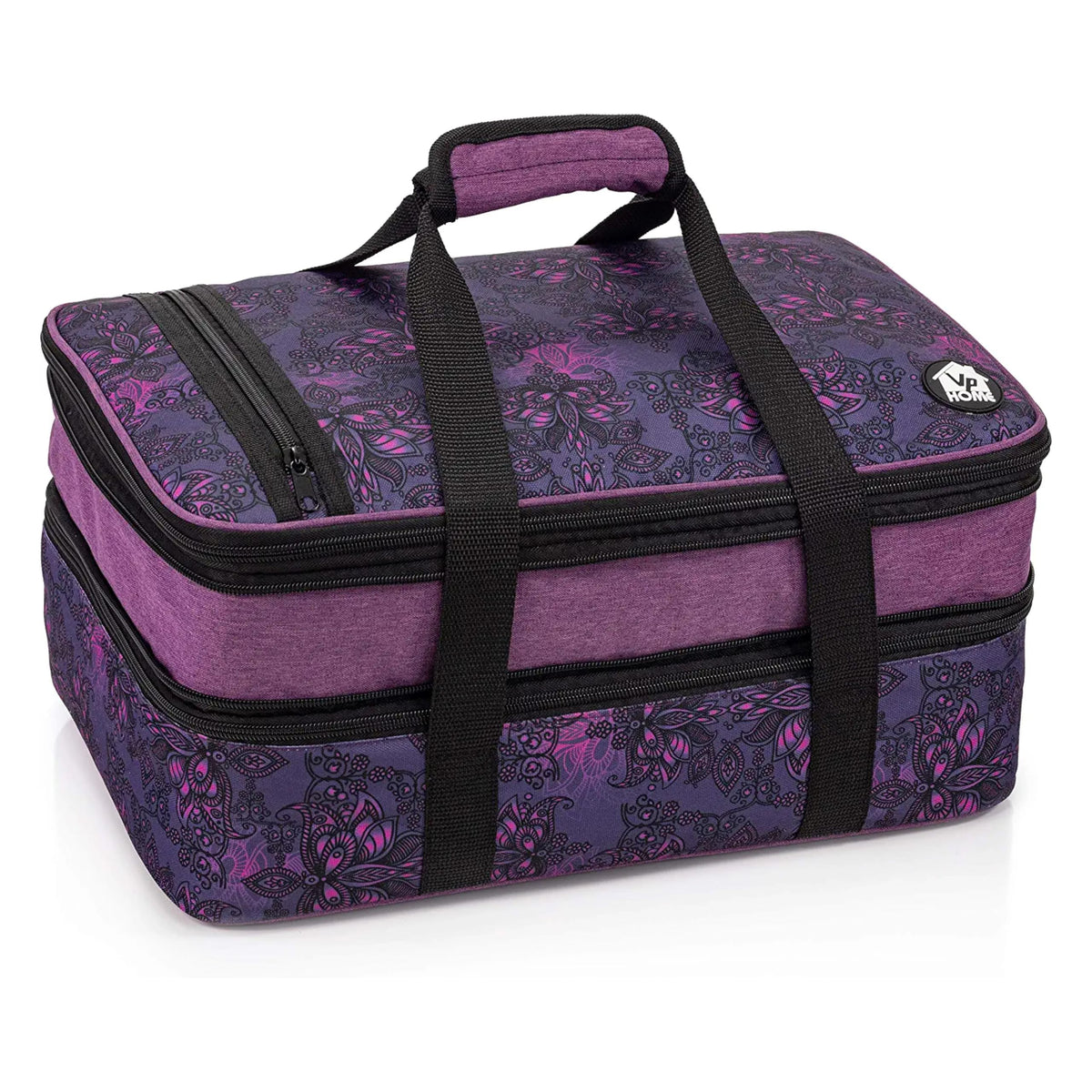 VP Home henna front view showing design and organized compartments benefit portability