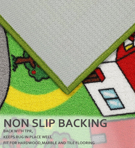 VSIWB close-up of soft nylon pile texture for comfortable sitting and play