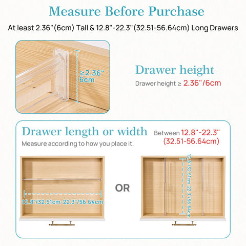 Vtopmart close-up of silicone edge buffers protecting drawer finish effectively