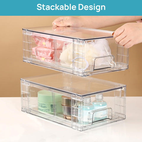 Vtopmart removable divider detail for customizable compartments
