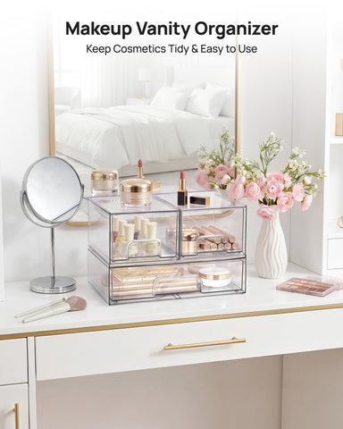 Vtopmart drawers pulled out displaying neatly arranged contents benefit