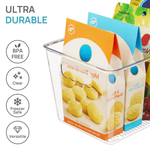 Vtopmart bin filled with produce keeping fruit visible and fresh benefit