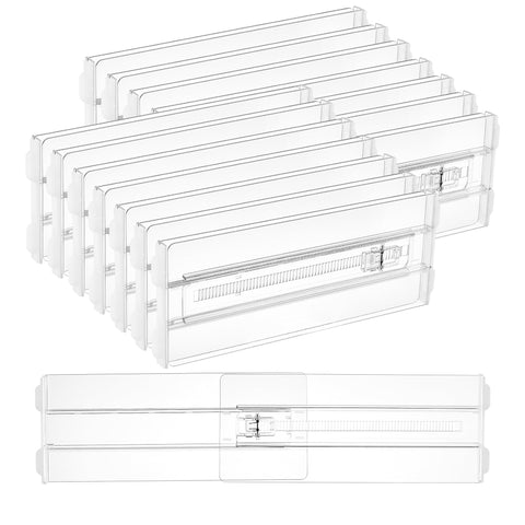 Vtopmart clear dividers front pack showing contents and convenience