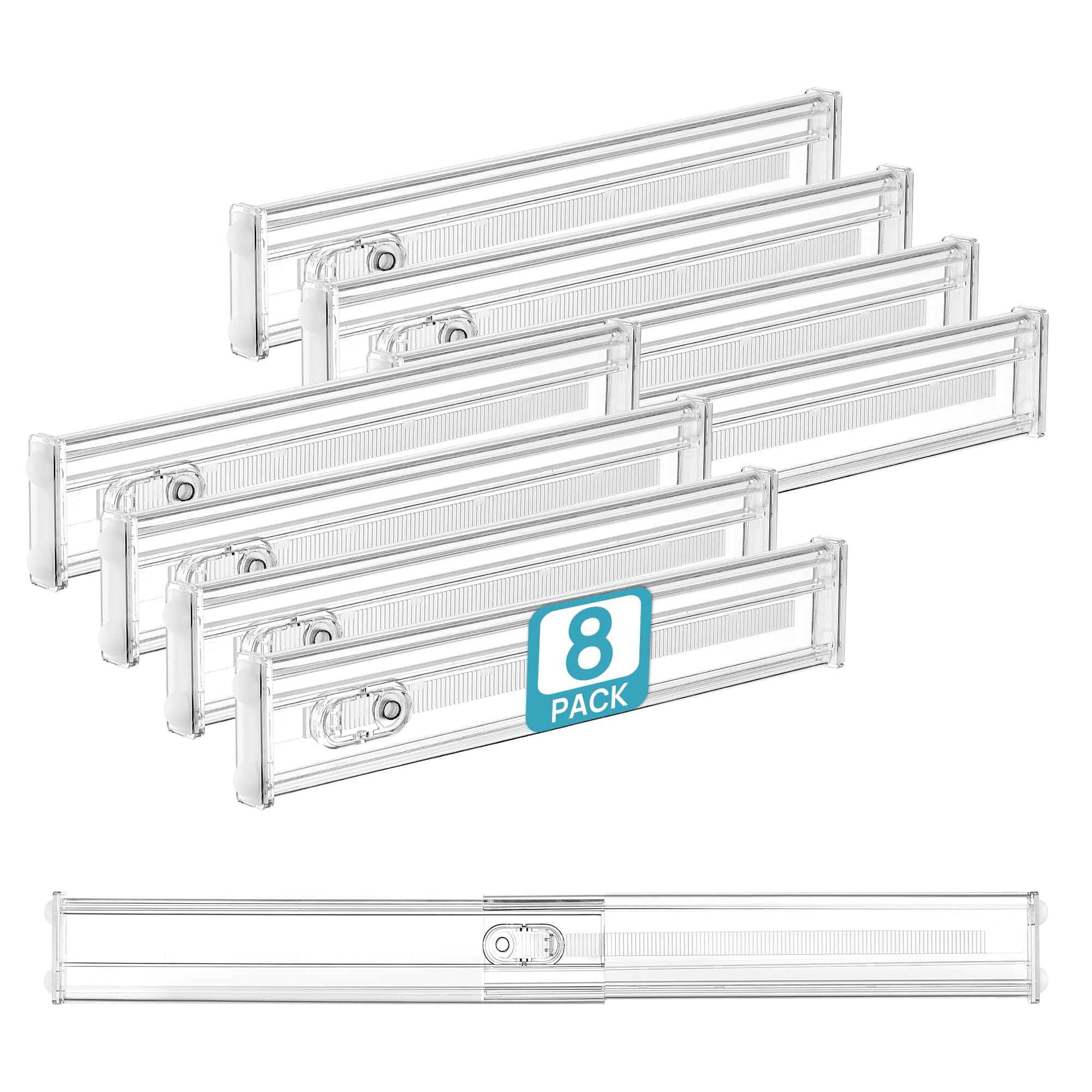 Vtopmart front packaging showing eight dividers and contents protection benefit