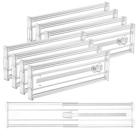 Vtopmart front view of 8-pack dividers showing compact packaging and capacity