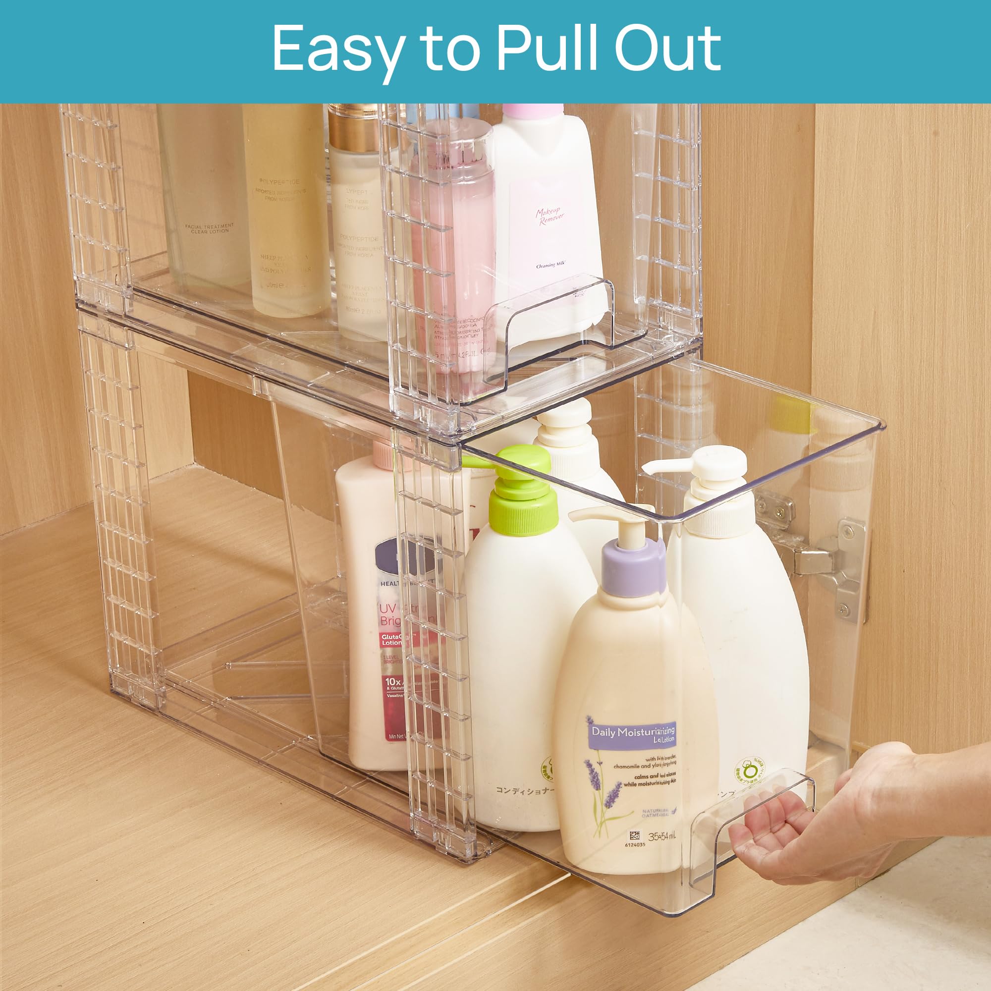 Vtopmart drawers in vanity organizing skincare and toiletries