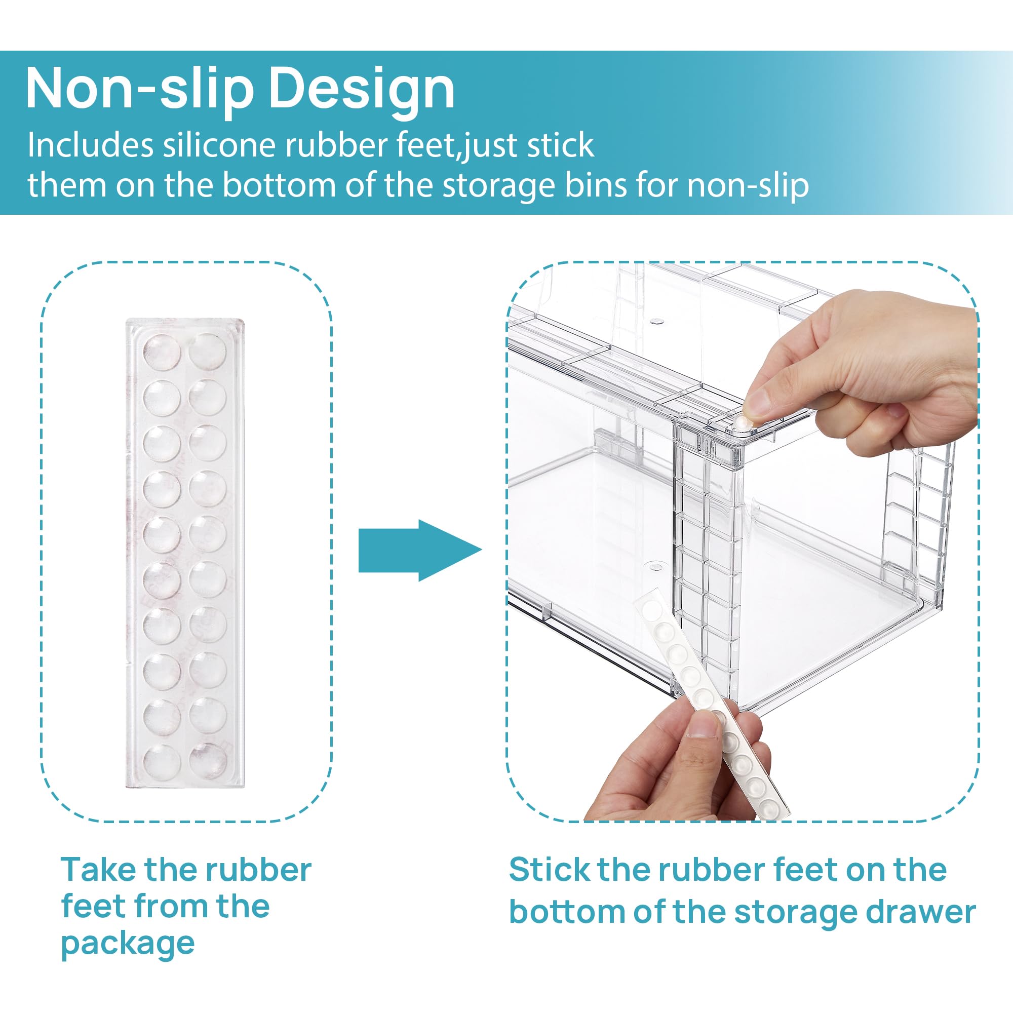 Vtopmart scale comparison next to a standard can illustrating drawer capacity