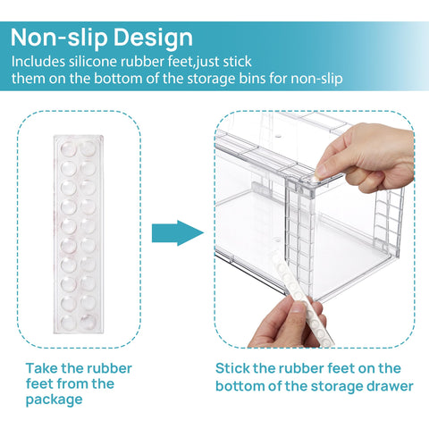 Vtopmart scale comparison next to a standard can illustrating drawer capacity