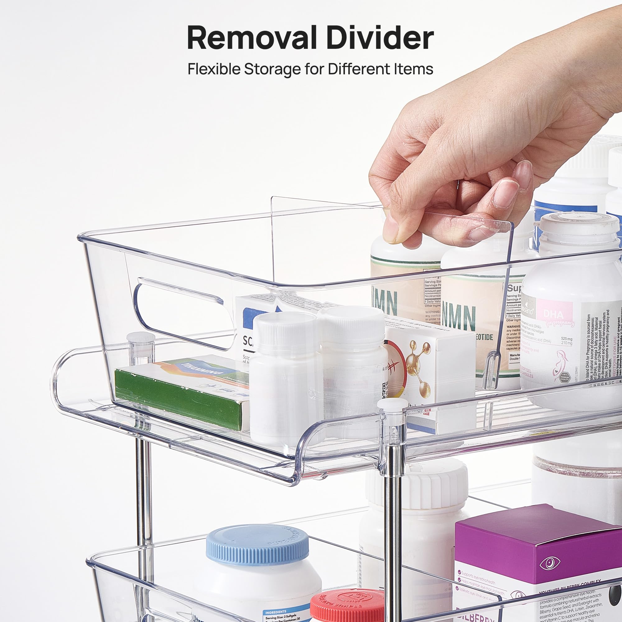 Vtopmart silicone pad under unit providing non-slip stability benefit