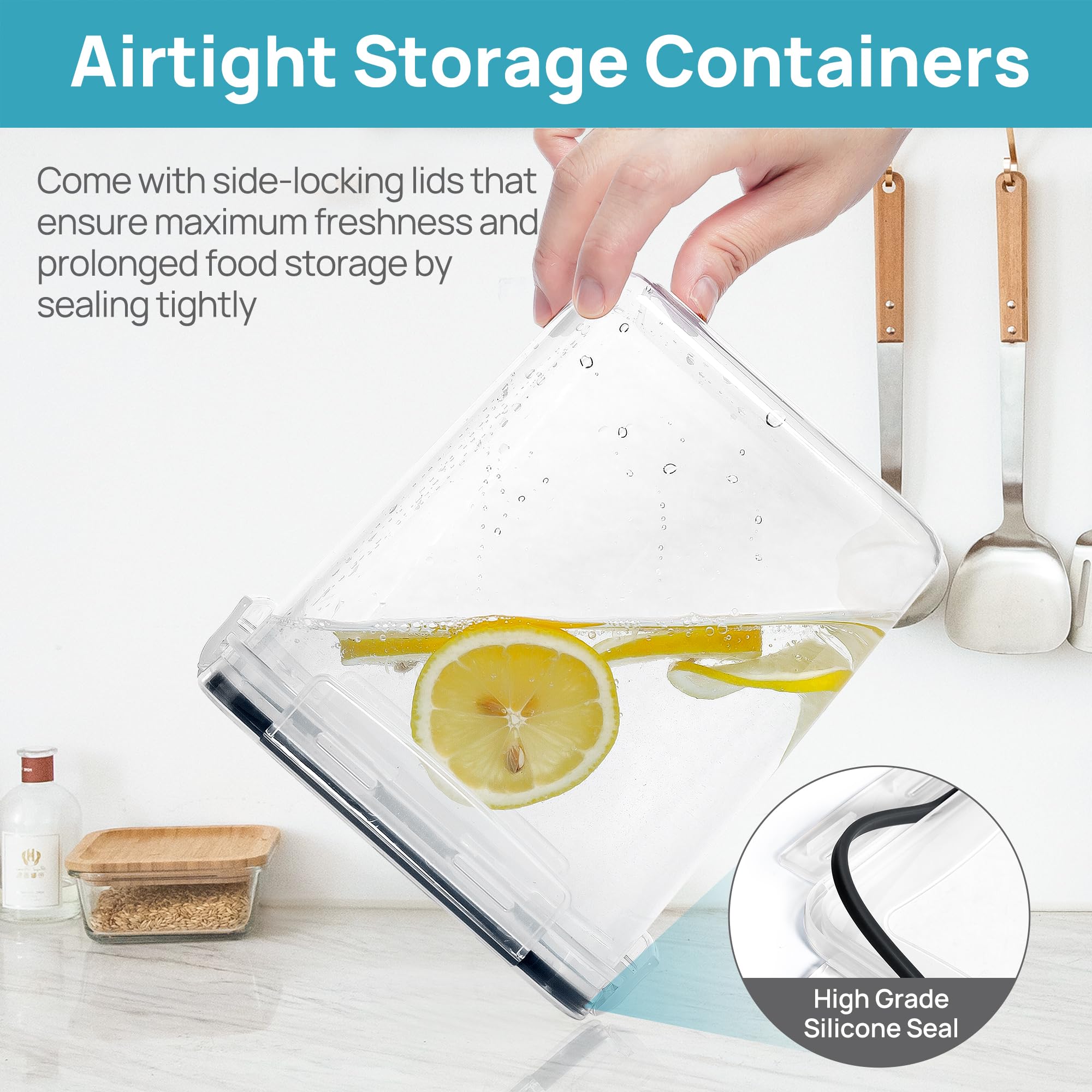 Vtopmart lineup showing three sizes for flexible storage and portioning