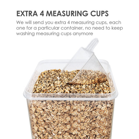 Vtopmart stacked containers in pantry highlighting efficient vertical shelf use