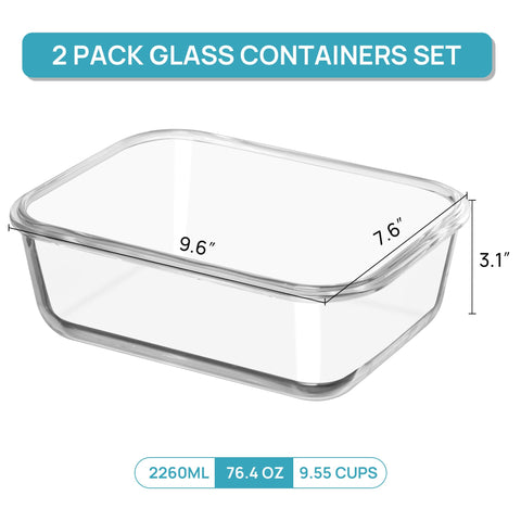 Vtopmart top view with lid open shows wide mouth for easy scooping and serving