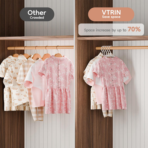 VTRIN hangers used for outdoor drying that resist water and stains