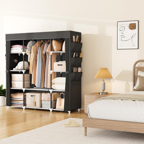 VTRIN shelves loaded with storage boxes maximizing capacity and order