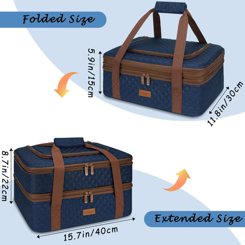 Vuudh open double-deck interior showing insulated compartments that keep hot and cold items separated