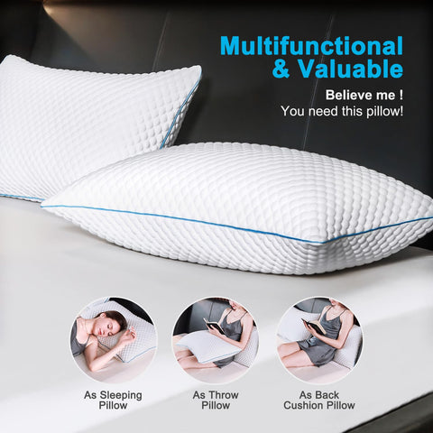 VVZ pillow cover in washing machine representing easy care