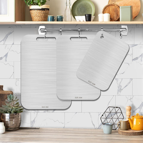 VZZNN cutting board inside dishwasher, simple sanitary cleaning advantage