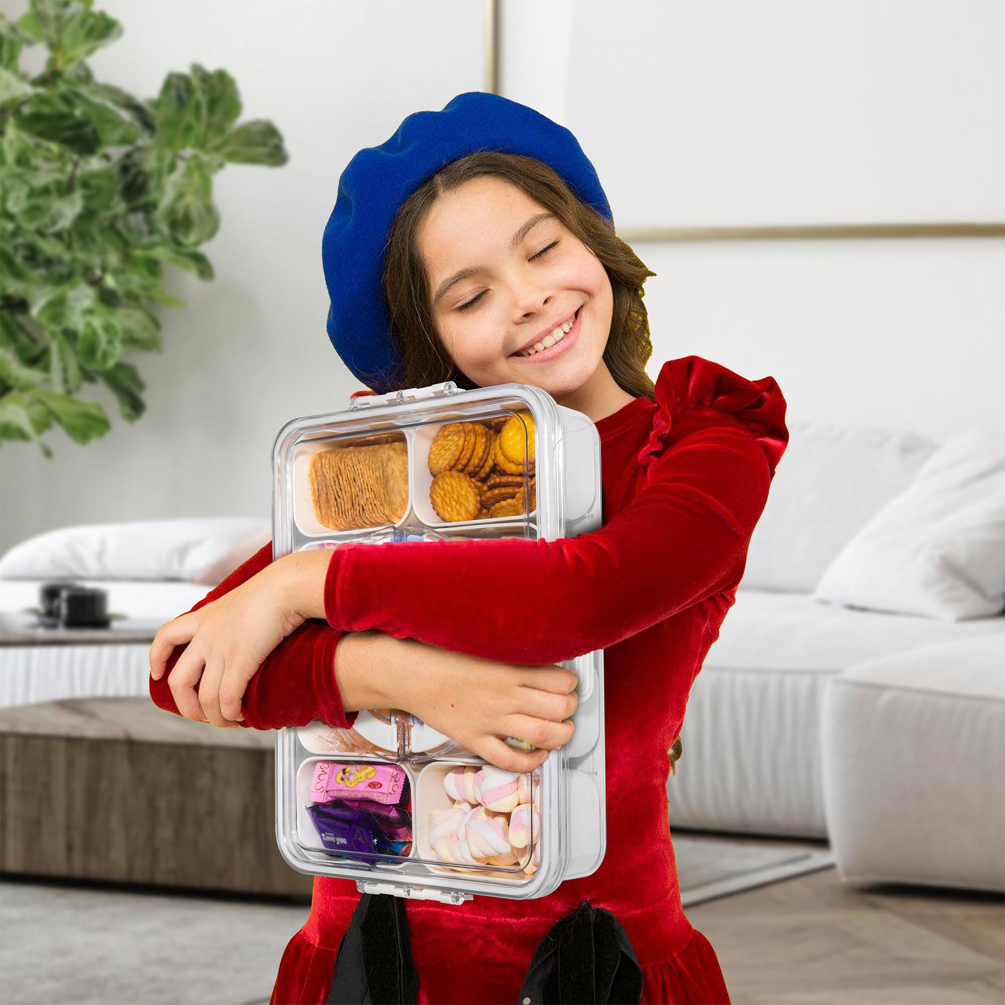 WACOI on a picnic blanket showing outdoor use and hygienic food protection