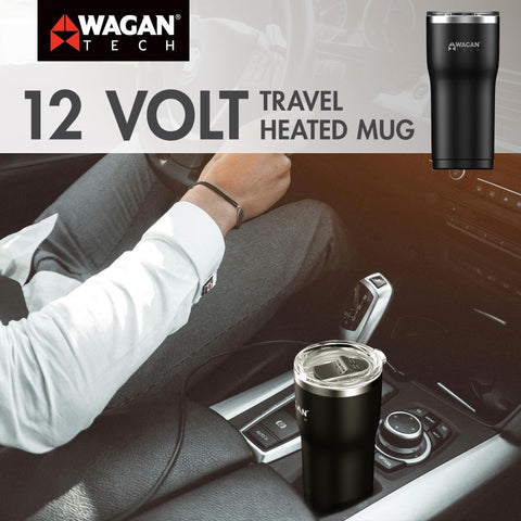 Wagan EL6101 spill-resistant lid tested on dashboard to prevent messes
