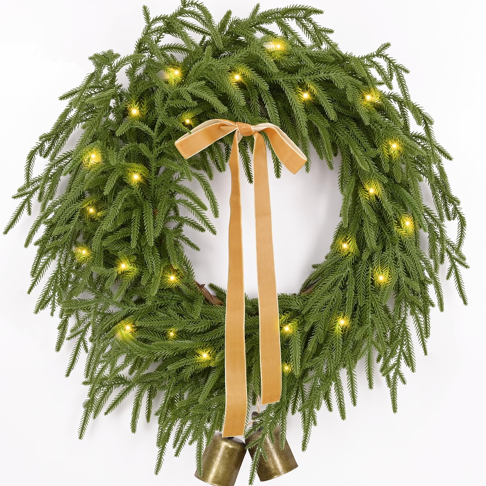 Waipfaru front door wreath showing warm welcome and curb appeal