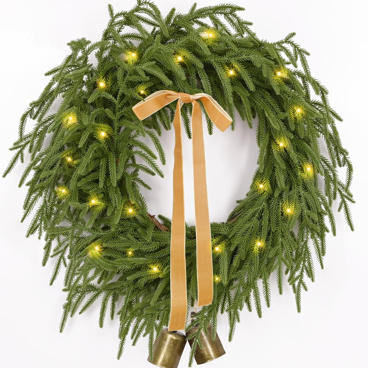 Waipfaru front door wreath showing warm welcome and curb appeal
