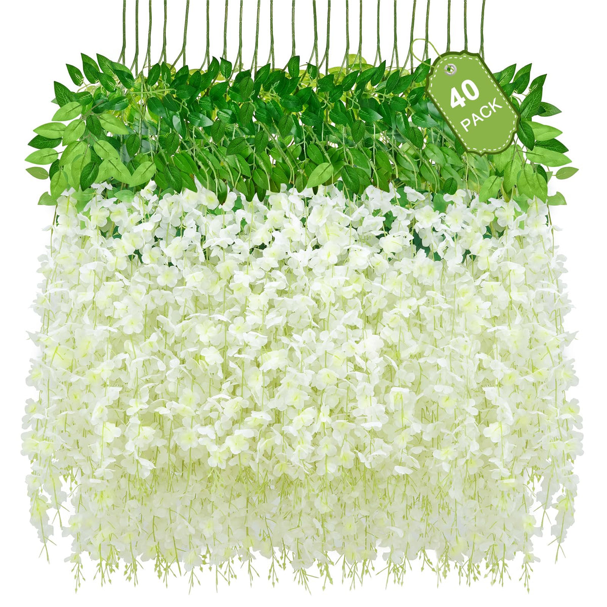 Waipfaru front packaging showing white wisteria pack and easy setup benefit