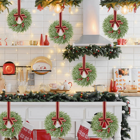 Waipfaru wreath used as tabletop centerpiece for warm ambiance