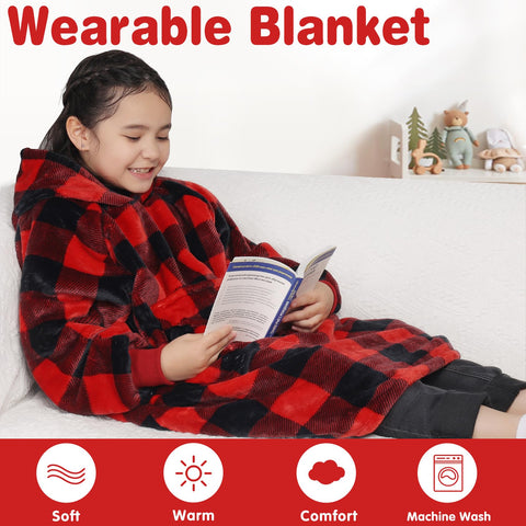 Waitu hung on chair to show size and coverage for teens and lounging