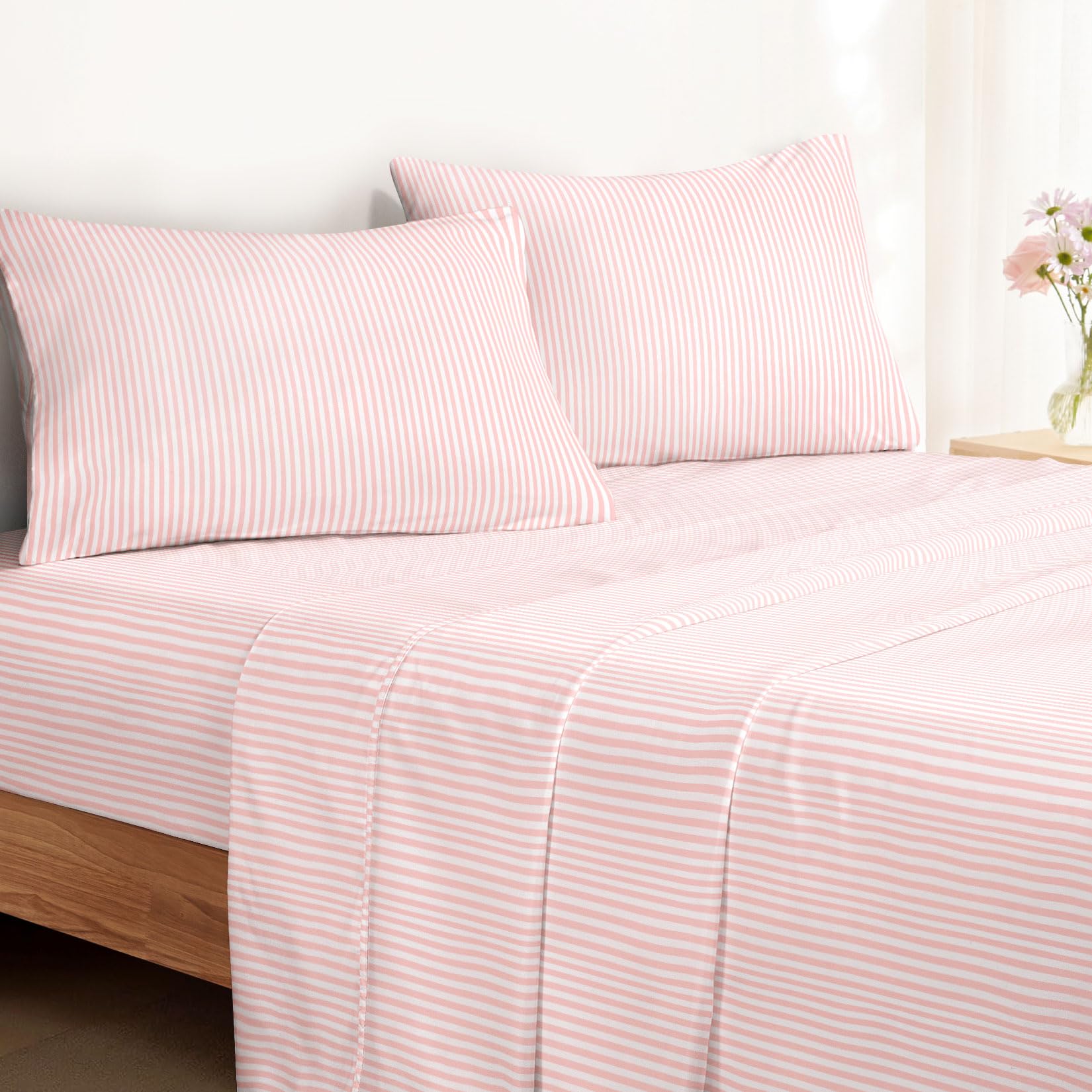 Wake In Cloud close-up of brushed polyester texture for soft comfortable feel