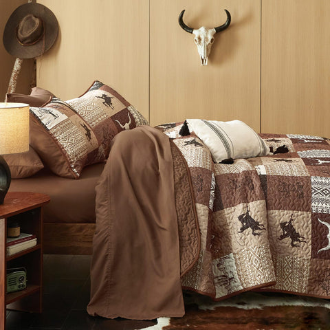 Wake In Cloud pillow shams detail showing matching design and coordinated comfort