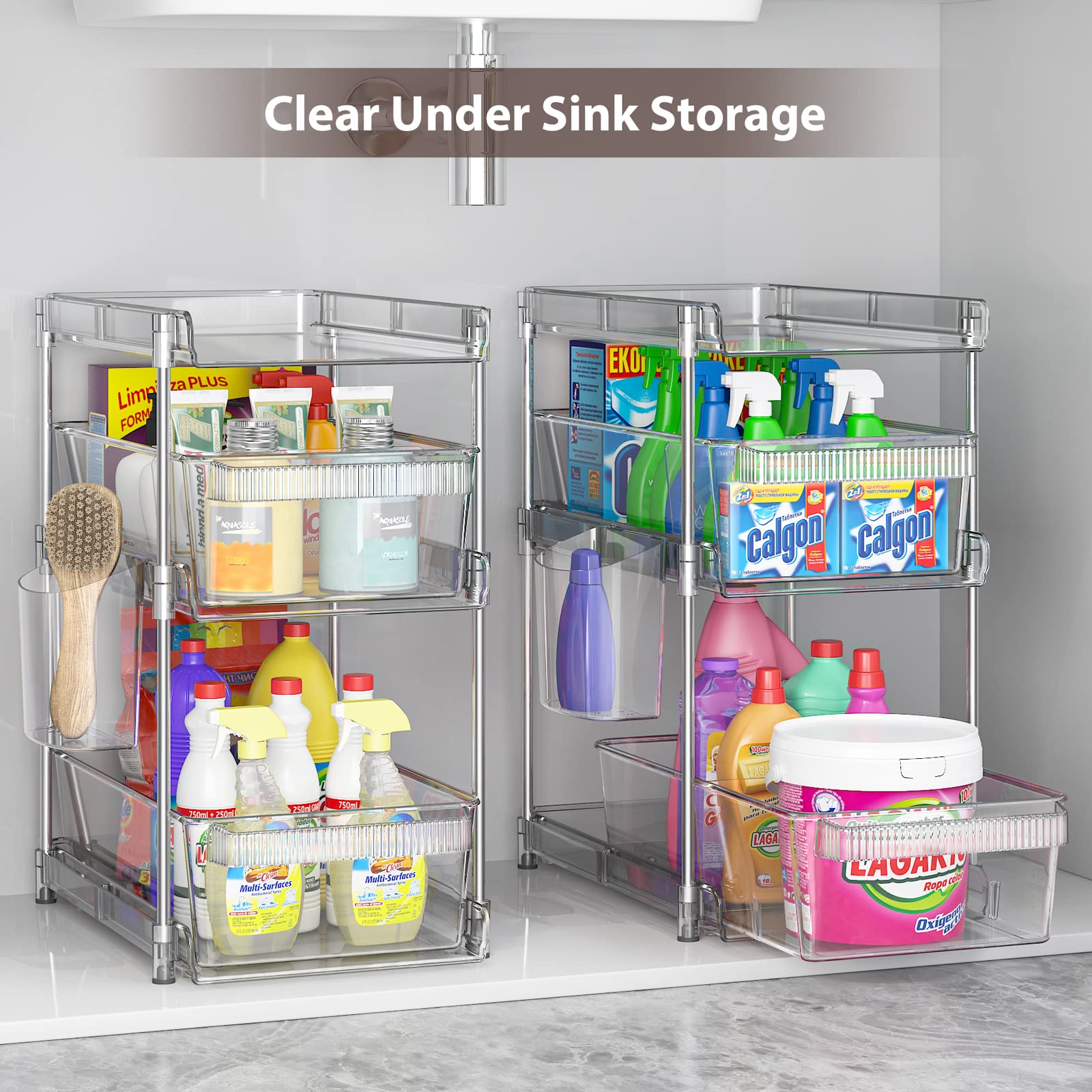 WAKISA single tier tray inside fridge illustrating adaptability for cold storage
