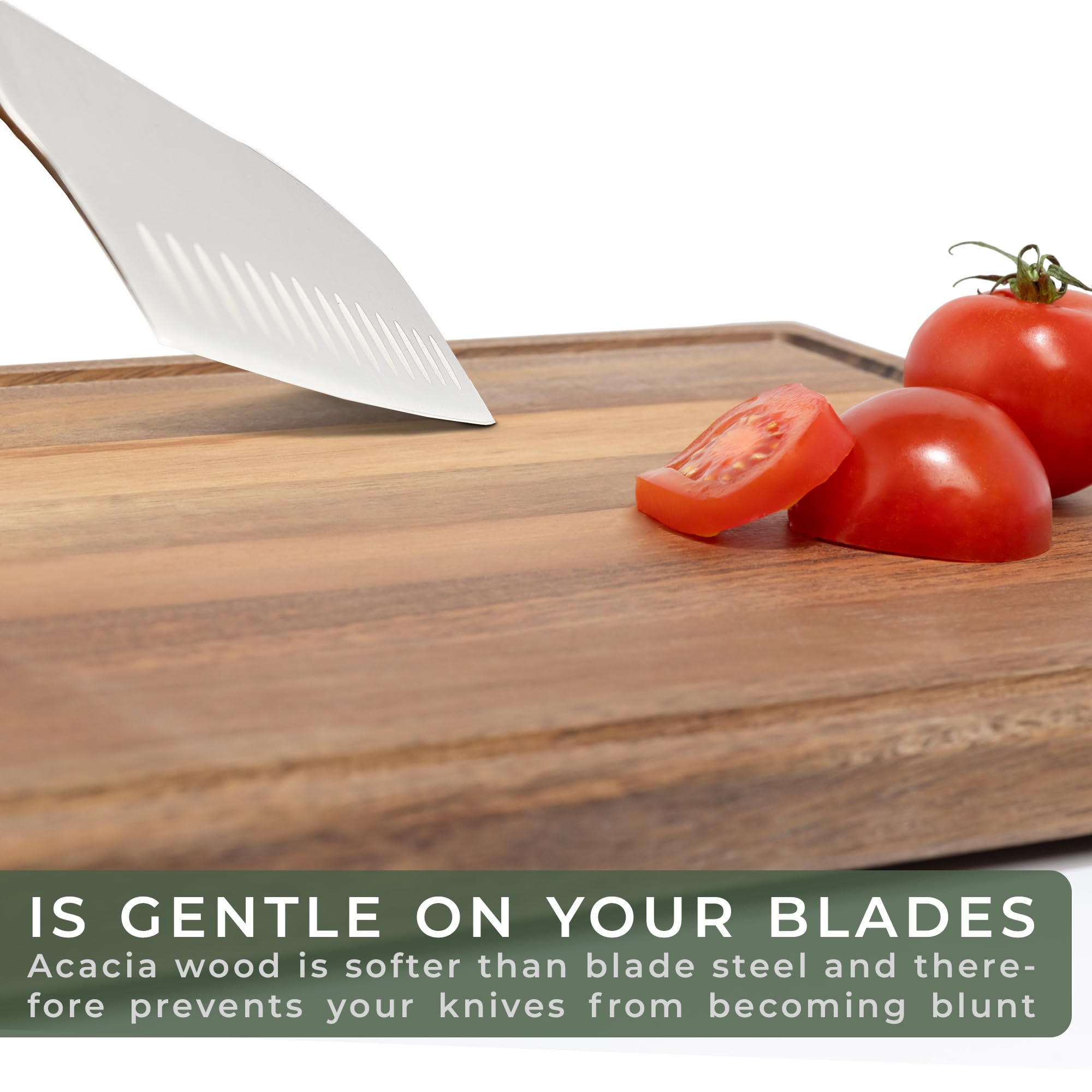 WALDWERK cutting board in use during meal prep showing stable surface