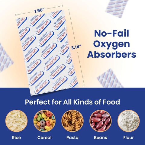 Wallaby absorber close-up packet material demonstrating food-grade safety and durability