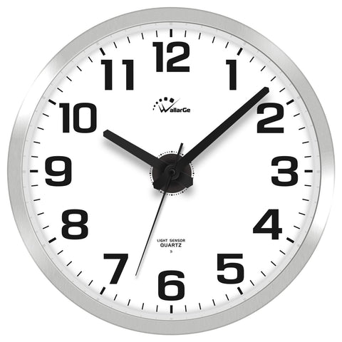 WallarGe close-up of dial and smooth hands for silent accuracy