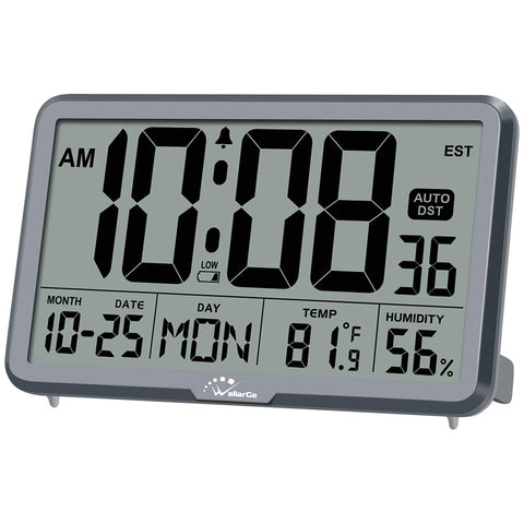 WallarGe front view showing clock face and readability benefit