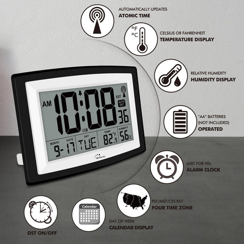 WallarGe in kitchen lifestyle setting helping monitor time and indoor comfort
